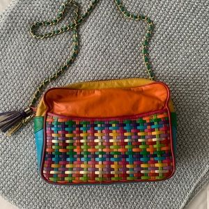 Multi-color Leather Bag